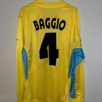 maglia lazio puma  match worn Unwashed Baggio 2003
