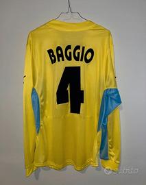 maglia lazio puma  match worn Unwashed Baggio 2003