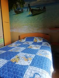 Trapunta estiva leggera Paperino  letto singolo