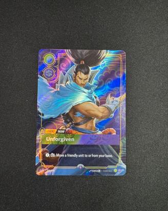 Yasuo (Unforgiven) OGN 259/258 Legend Promo Foil