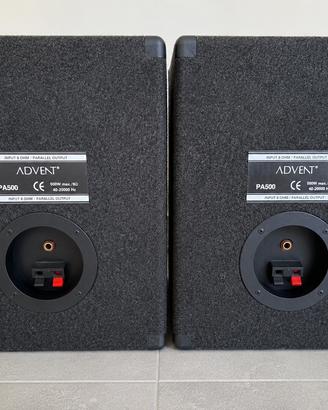COPPIA CASSE AUDIO ADVENT PA500 – 500W