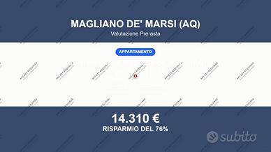 Immobile in asta di 86 m² a Magliano de' Marsi