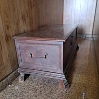 Antica Cassapanca in Noce Massello - XVII/XVIII