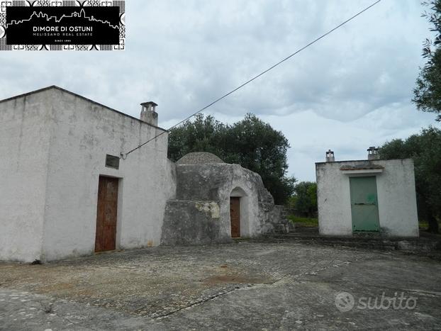 TRULLO SARACENO con 2 FABBRICATI - TERRENO 8000mq