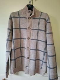 Cardigan uomo Seventy Sergio Tegon - alpaca e lana