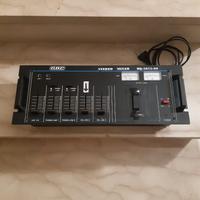 Mixer audio stereo vintage microfono dj marca gbc