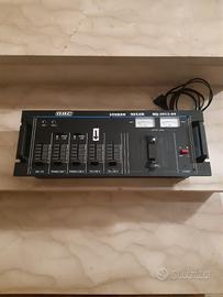 Mixer audio stereo vintage microfono dj marca gbc