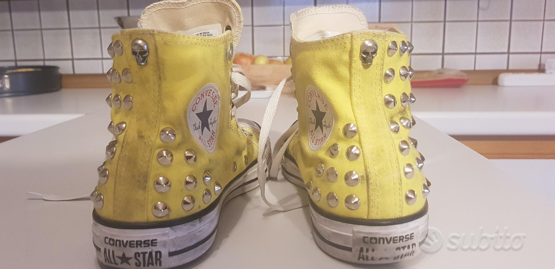 Converse borchie gialle hotsell