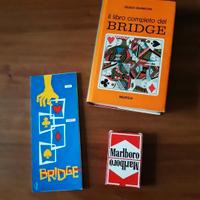 Carte libro e segnapunti gioco del BRIDGE