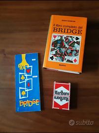 Carte libro e segnapunti gioco del BRIDGE