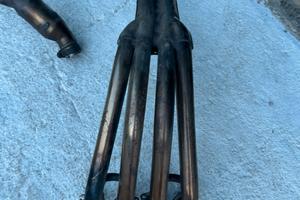 Scarico e collettore originali Honda Hornet 600