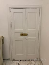 Porta da esterno in legno anni 50