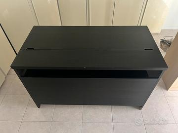 Mobile scrivania nero pc smart working gaming