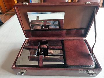 Beauty case trousse set toilette vintage