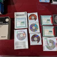 Software Microsoft vari anni 80-90, ms dos