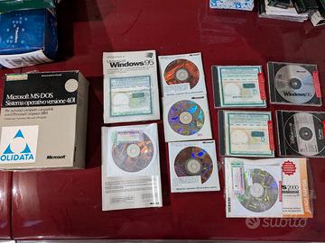 Software Microsoft vari anni 80-90, ms dos