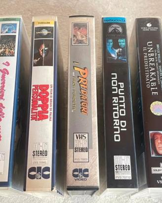 Lotto Vhs Film vari Indiana Jones e X-Files