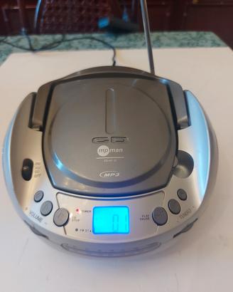 Stereo Portatile Mp Man CD MP3 Radio AM FM 