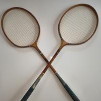 Coppia di Racchette da tennis Queens da collezione