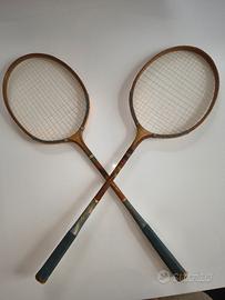 Coppia di Racchette da tennis Queens da collezione