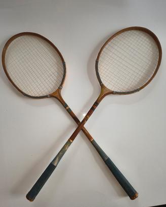 Coppia di Racchette da tennis Queens da collezione