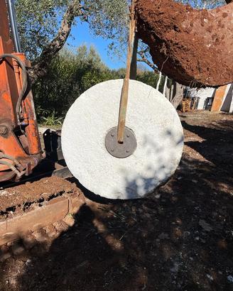 Ruota da macina Tegole antiche