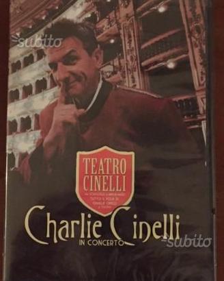 DVD "TEATRO CINELLI - CHARLIE CINELLI in CONCERTO"