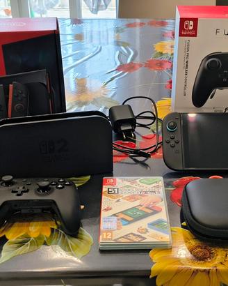 NINTENDO SWITCH 2 + accessori +giochi 