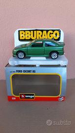 MODELLO  FORD ESCORT RS GREEN BURAGO SCAT. VINT.