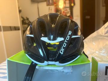 Kask bianco e nero taglia M