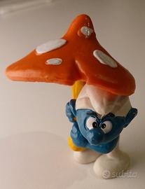 puffo con ombrello fungo