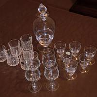 Set bicchieri grappa e shot per liquori