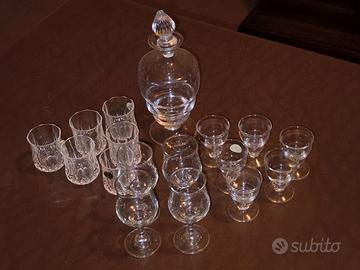 Set bicchieri grappa e shot per liquori
