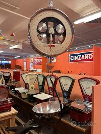 Bilancia Berkel pesa pesce restaurata antica