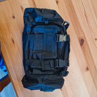 Borsa  tracolla multitasche nera