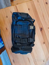 Borsa  tracolla multitasche nera