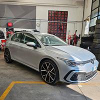 Cerchi Volskwagen GOLF 8 NERO LUCIDO DIAMANTE "19