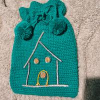 porta oggetti in lana 