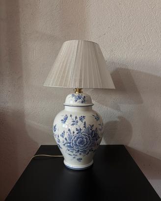 Lampada da Tavolo Classica in Porcellana