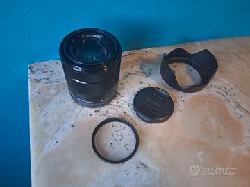 Obiettivo Sony E 18-55mm f/3.5-5.6 nero aps-c