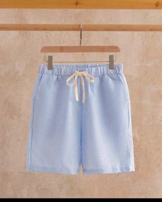 Pantaloncini Shein azzurro e bianco - Taglia M