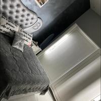 Camera da letto con luci led e swaroski