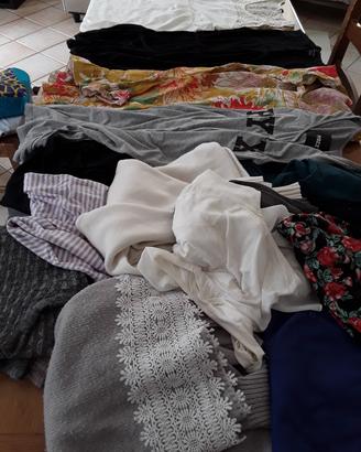20 vestiti e maglie varie donna ragazza