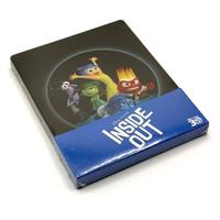INSIDE OUT - Steelbook 3D+2D+Bonus 3 Blu-Ray Nuovo