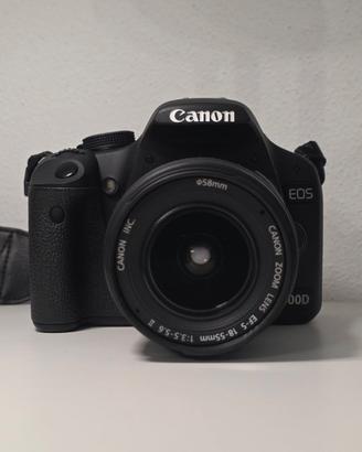 Canon - EOS 500D con obiettivo 18-55