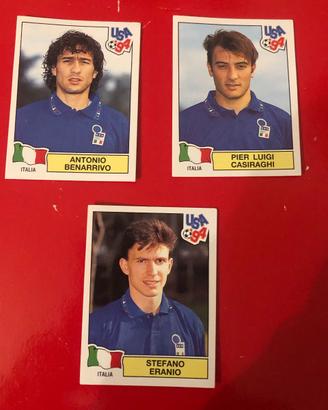 Lotto figurine esaurite Italia Panini Usa94