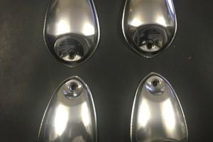 Serie di 4 tappi per staffe paraurti fulvia coupe'