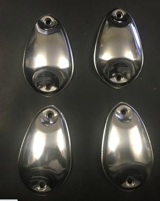 Serie di 4 tappi per staffe paraurti fulvia coupe'