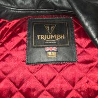 Giacca pelle triumph