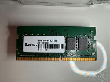 RAM Synology 4GB ddr4 ecc sodimm (D4ES01-4G)